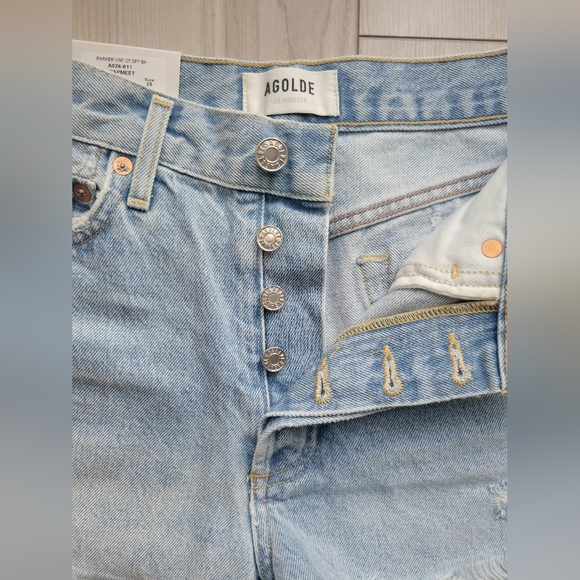 $148 Agolde Parker vintage cut off short in Swapmeet. Size 25 - Picture 4 of 7